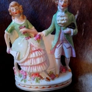 Vintage Porcelain Statue #Valentine's